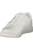 Białe sneakersy damskie REEBOK 100271603COURTLXS – błękitne detale