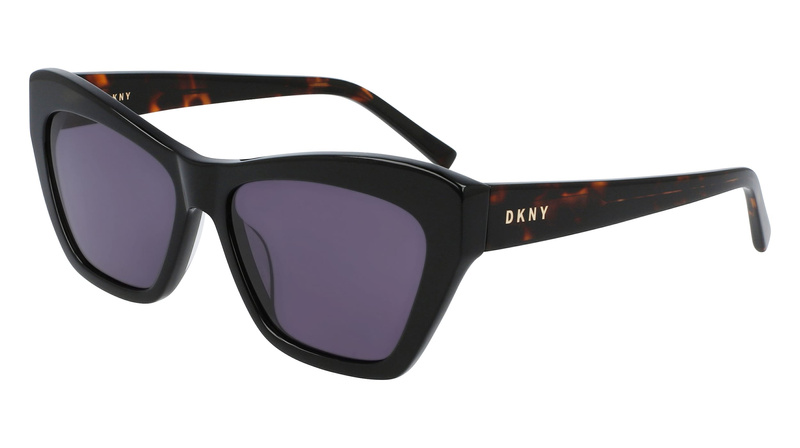 Okulary DKNY DK535S-001. Okulary przeciwsłoneczne, Kolor czarny. Kobieta.