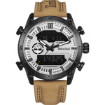 Zegarek TIMBERLAND TDWGP2201903. Kwarcowy, Kolor szary. Mężczyzna.