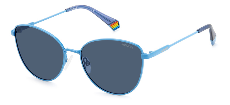 Okulary POLAROID PLD6188SMVU. Okulary przeciwsłoneczne, Kolor niebieski. Kobieta.