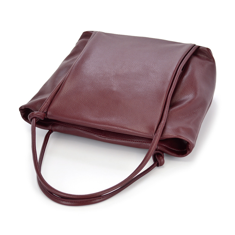 Piękna elegancka duża damska shopperbag skórzana
