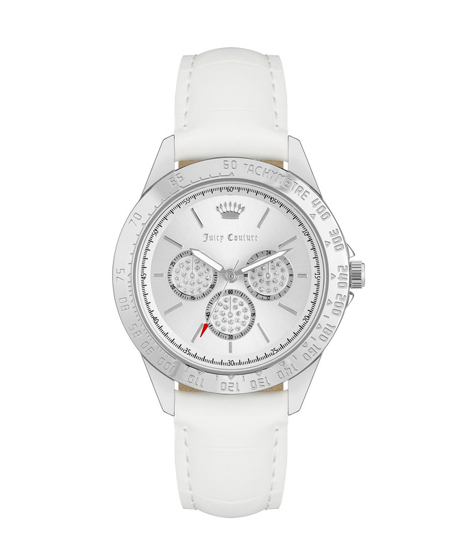 Zegarek JUICY COUTURE JC1221SVWT. Kwarcowy, Kolor srebrny. Kobieta.