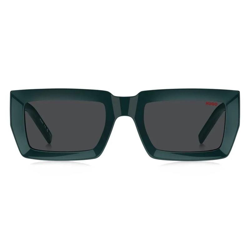 Okulary HUGO HG-1310-S-MR8. Okulary przeciwsłoneczne, Kolor zielony. Mężczyzna.