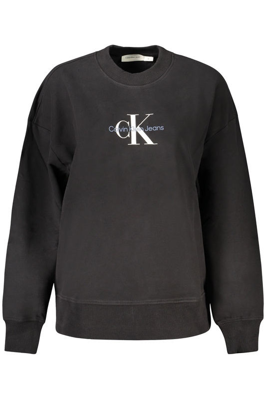 CALVIN KLEIN BLUZA BEZ ZAMKA DAMSKA CZARNA