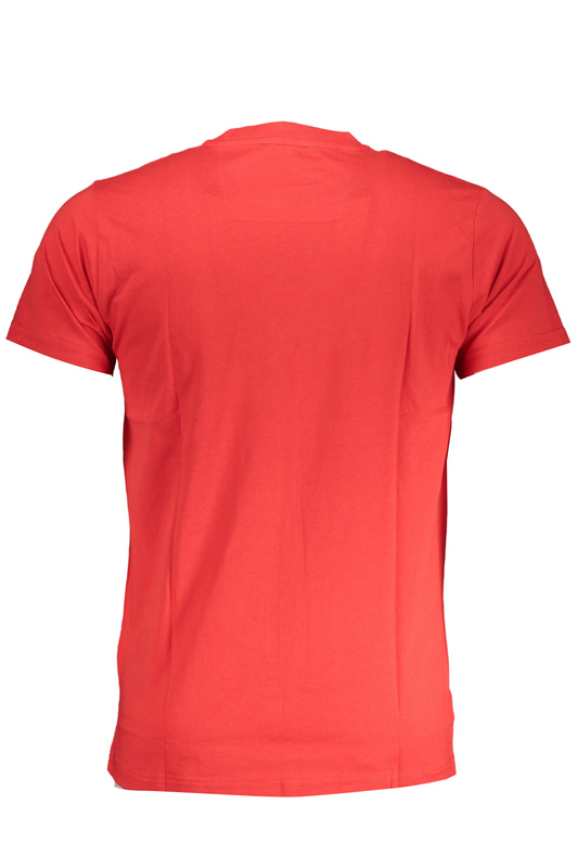 T-SHIRT MĘSKI Z KRÓTKIM RĘKAWEM KLASY CAVALLI CZERWONY