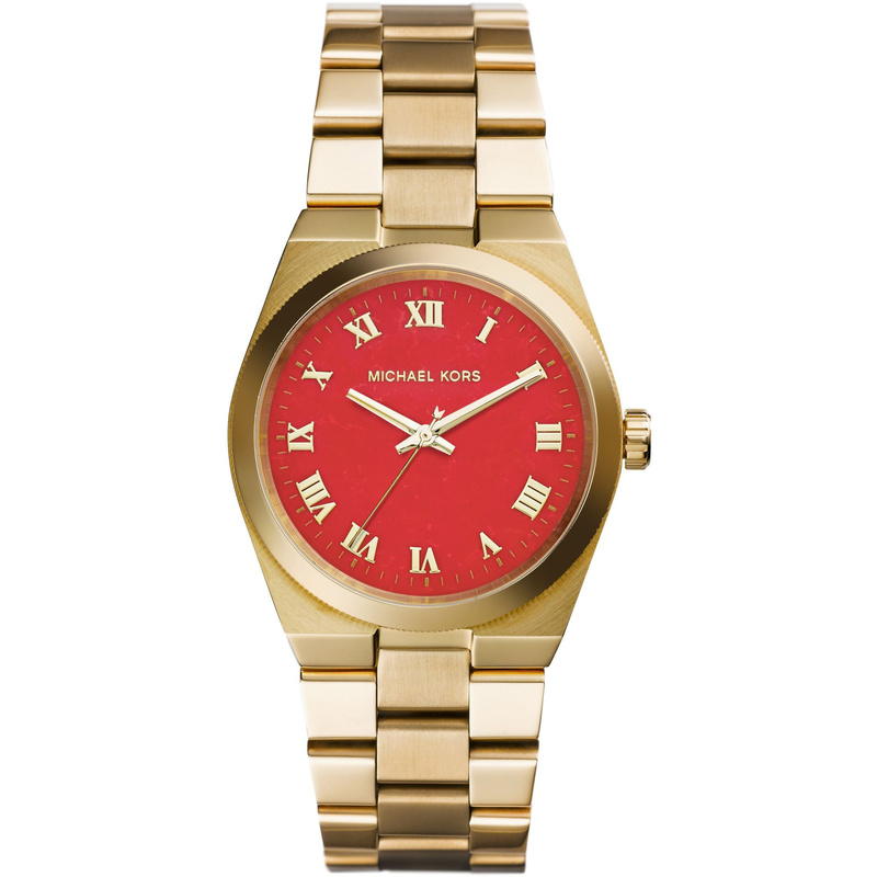 Zegarek MICHAEL KORS MK5936. Kwarcowy, Kolor czerwony. Kobieta.