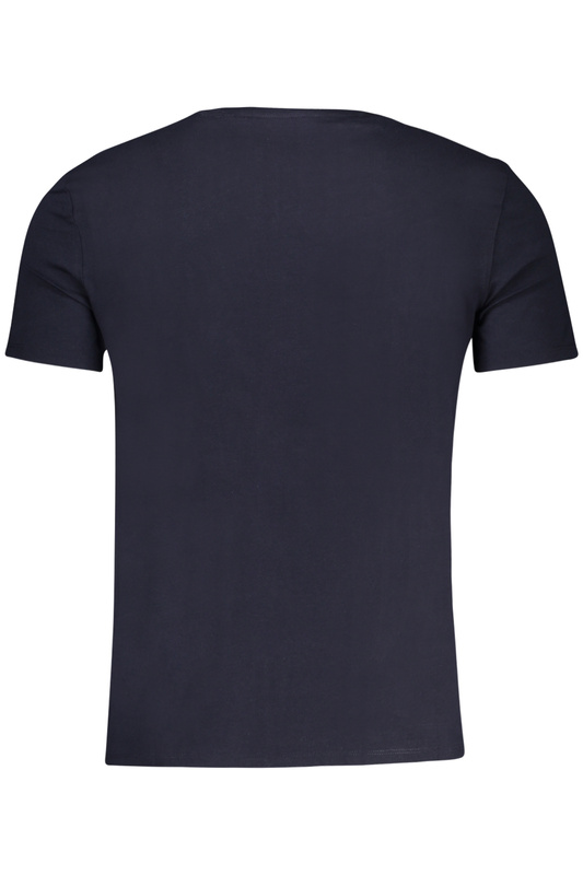 NIEBIESKI T-SHIRT MĘSKI Z KRÓTKIM RĘKAWEM GUESS JEANS