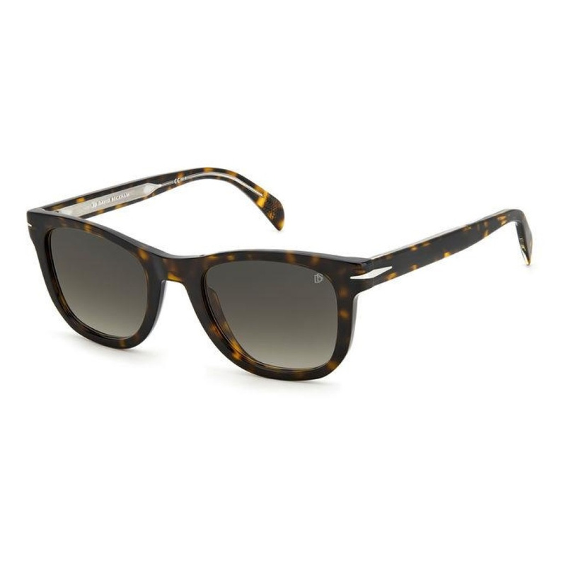 Okulary DAVID BECKHAM DB-1006-S-45Z. Okulary przeciwsłoneczne, Kolor brązowy. Mężczyzna.