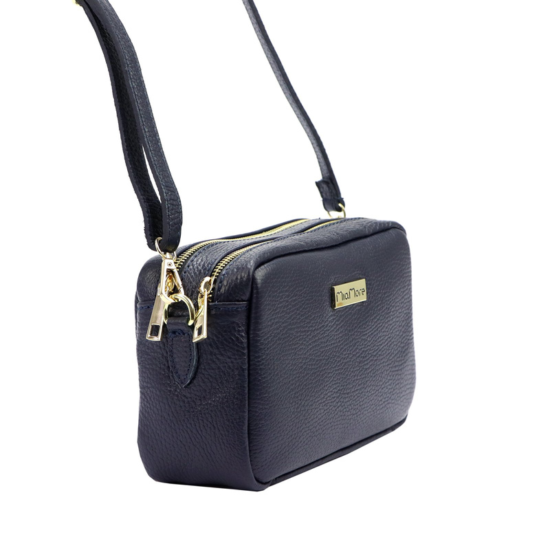 MiaMore miejska damska listonoszka skóra naturalna torebka przez ramię