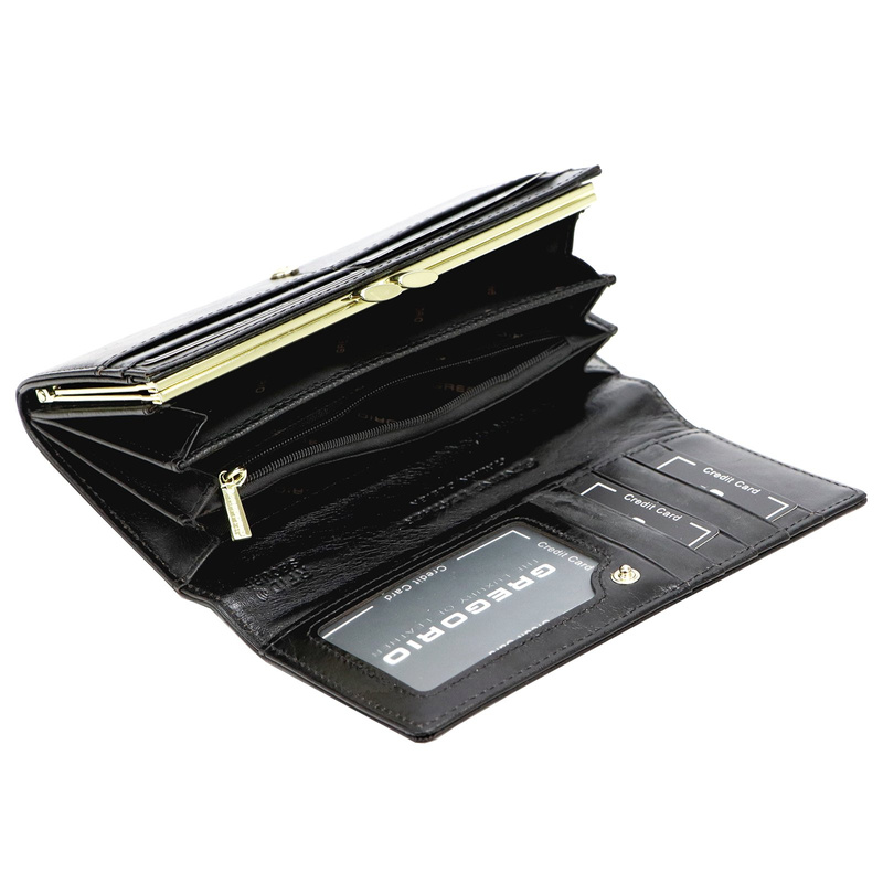 Skórzany damski portfel Gregorio IT-100