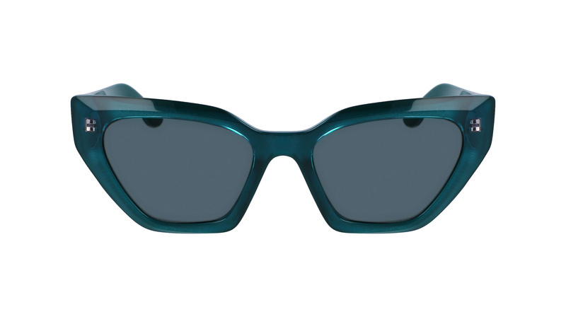 Okulary KARL LAGERFELD KL6145S-300. Okulary przeciwsłoneczne, Kolor zielony. Kobieta.