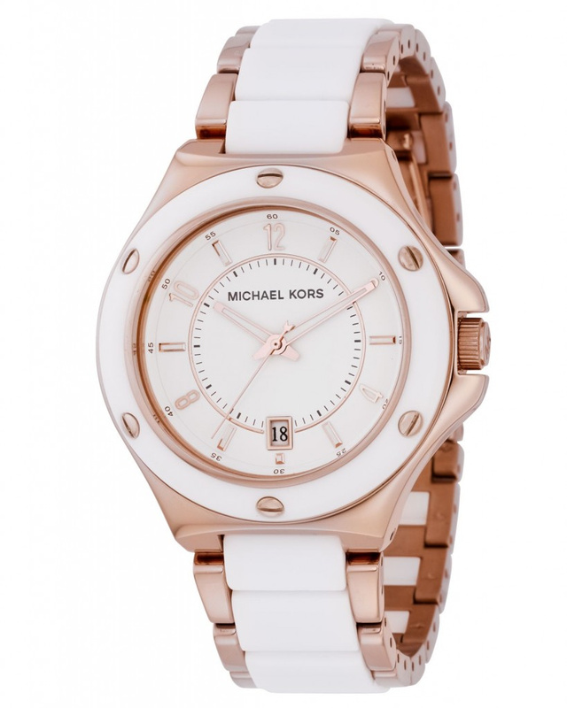 Zegarek MICHAEL KORS MK5261. Kwarcowy, Kolor biały. Kobieta.