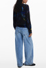 Czarny sweter damski Desigual