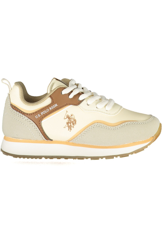 US POLO ASSN. BEŻOWE BUTY SPORTOWE DLA DZIECI