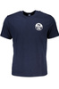 NIEBIESKI T-SHIRT M�SKI Z KR�TKIM R�KAWEM NORTH SAILS
