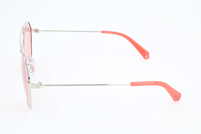 Okulary POLAROID PLD6059FS-35J. Okulary przeciwsłoneczne, Kolor ROSE. Unisex.
