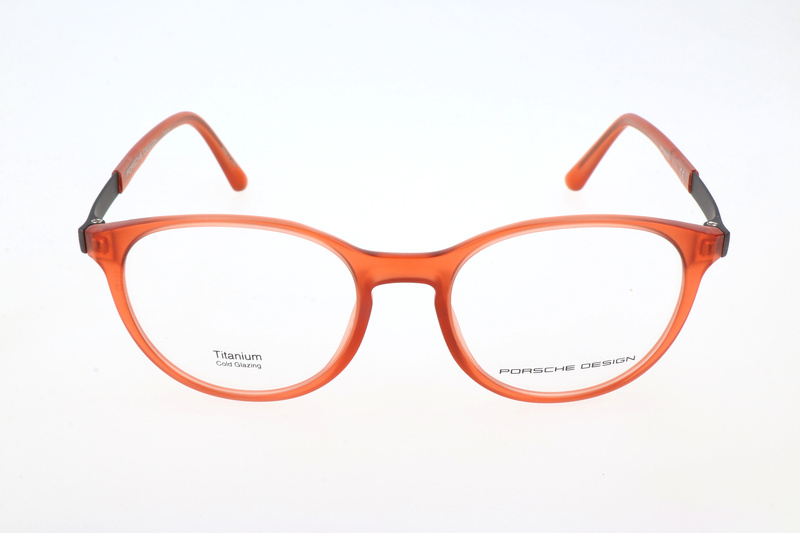 Okulary PORSCHE DESIGN P8261-C. Okulary korekcyjne, Kolor czerwony. Mężczyzna.