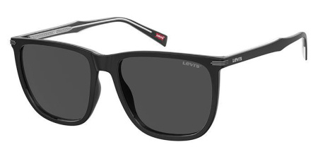 Okulary LEVIS LV5020S807F7I. Okulary przeciwsłoneczne, Kolor czarny. Mężczyzna.