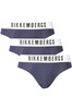 BIKKEMBERGS MĘSKIE NIEBIESKIE SLIPSY