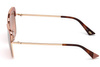 Okulary WEB EYEWEAR WE0219-72Z. Okulary przeciwsłoneczne, Kolor złoty. Kobieta.