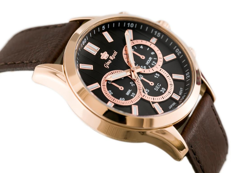 ZEGAREK MĘSKI G. ROSSI - CHOOPARD (zg083f) + BOX