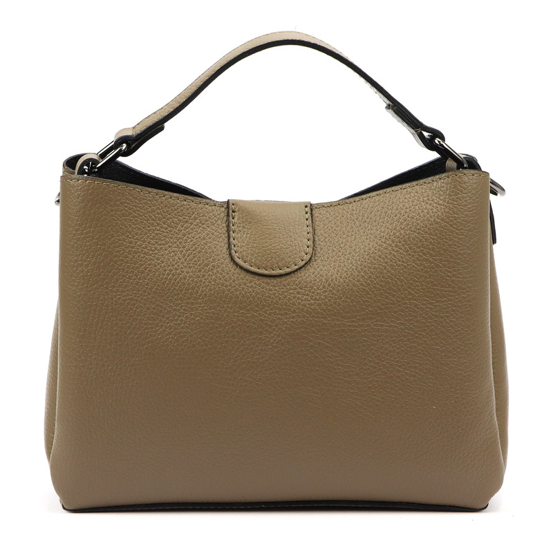 Vera Pelle damska listonoszka skóra naturalna zamsz torebka na ramię