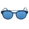 Okulary ITALIA INDEPENDENT 0900-141-GLS. Okulary przeciwsłoneczne, Kolor niebieski. Kobieta.