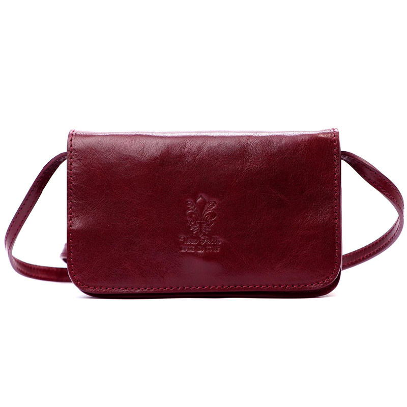 Florence damska listonoszka przez ramię skóra naturalna torebka z klapą