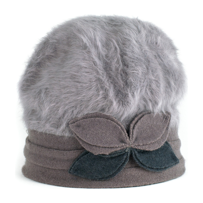 Beret Kolorowa Wełna