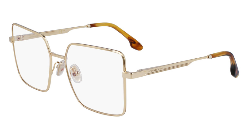 Okulary VICTORIA BECKHAM VB21325417714. EYEGLASSES, Kolor złoty. Kobieta.