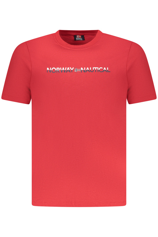 Norway 1963 M�SKA KOSZULKA Z KR�TKIM R�KAWEM CZERWONA