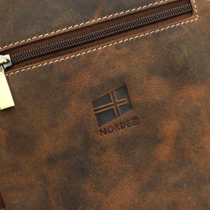 Saszetka męska z naturalnej skóry Nordee DOH-GM-06
