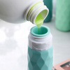 Podróżne butelki silikonowe w odcieniach zieleni - Peterson