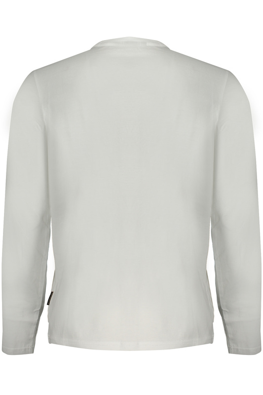 M�SKI T-SHIRT Z D�UGIM R�KAWEM NAPAPIJRI BIA�Y