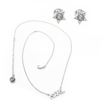 Biżuteria KARL LAGERFELD 5512307. NECKLACE NECKLACE, Kolor szary. Kobieta.