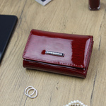 Zgrabny stylowy damski portfel pojemny Gregorio