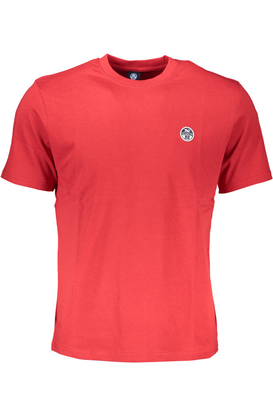 MĘSKA KOSZULKA Z KRÓTKIM RĘKAWEM NORTH SAILS CZERWONA