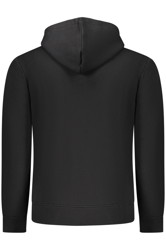 COVERI MOVING M�SKA BLUZA Z ROZPINANYM NA ZAMEK CZARNA