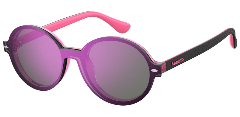 Okulary HAVAIANAS FLORIPACSFWM. Okulary z nakładką, Kolor różowy. Kobieta.