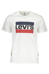 LEVI'S BIAŁY T-SHIRT MĘSKI Z KRÓTKIM RĘKAWEM