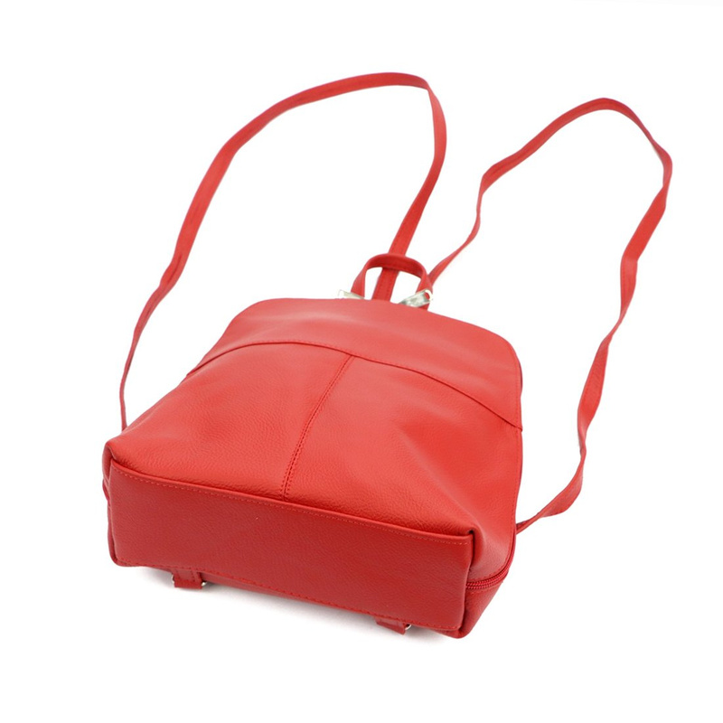 Voyager damski plecak skóra naturalna miejski plecak kieszenie