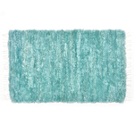 Tkany dywan z owczej skóry Czekoladowy