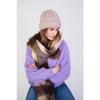 Ponczo Cozy Leopard