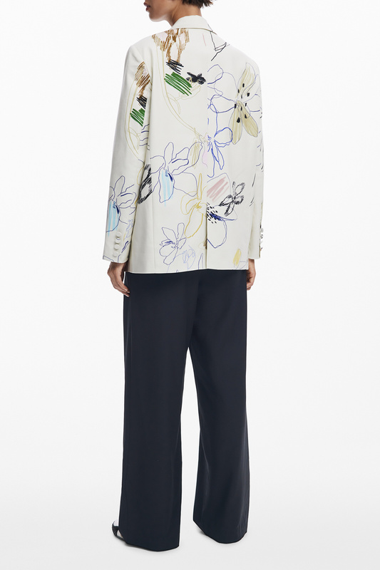 DESIGUAL CLASSIC BIAŁA KURTKA DAMSKA