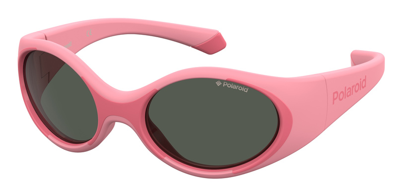 Okulary POLAROID PLD8037S35JM9. Okulary przeciwsłoneczne, Kolor różowy. Dziecko.