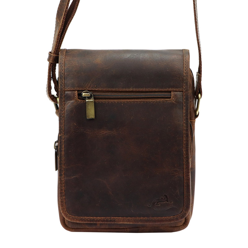 Saszetka męska na ramię skórzana od marki Andreas