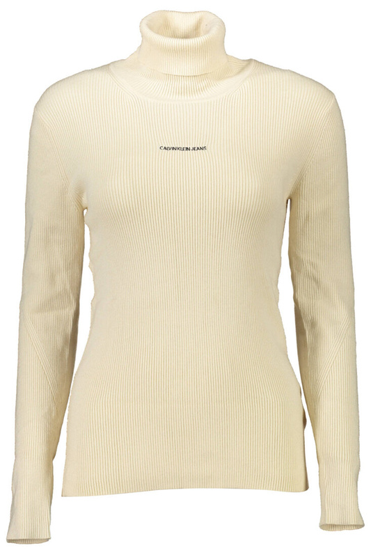 BEŻOWY SWETER CALVIN KLEIN DAMSKI
