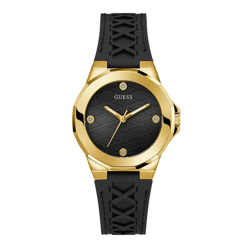 Zegarek GUESS GW0599L2. Kwarcowy, Kolor czarny. Kobieta.