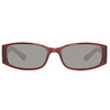 Okulary GUESS GU7259-55F63. Okulary przeciwsłoneczne, Kolor czerwony. Kobieta.