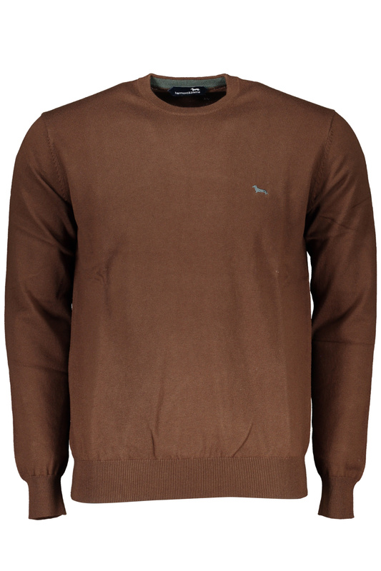 BRĄZOWY SWETER MĘSKI HARMONT&BLAINE